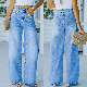  High-Rise Ladies Pencil Pants Skinny High Waist Leggings Jeans Stretch Pants for Women