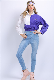 Ladies Super Soft Bleached High Waist Denim Trousers