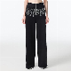  Ladies Lack Pants Custom Rhinestone Trouser with Zipper Baggy Casual Plus Size Women Pant