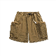  OEM Custom Men 100% Nylon Sportswear Cargo Short Pants Adjustable Shorts