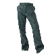  Environmental Friendly PU High Waist Faux Leather Wide Leg Pants with Pockets