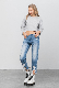  Hot Selling Denim Jeans New Fashion Ladies Denim Jeans