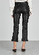  Fashion Women′ S Cropped Boot Cut Fashion Coating Lady Pants