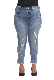 Fashion Women Trousers Denim Puls Sizes Skinny Fit Jeans manufacturer