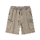  2022 Summer Fashion High Quality Grey Color Slim Fit Cotton Fleece Made Men Shorts Wholesale Casual Gym Training Sports Running Wear Men Sweat Shorts