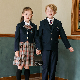  Goods in Stock Customized Autumn and Winter Dress Can Export/Low Price Wholesale Classic Fit School Uniform for Primary and Junior High School Apparel
