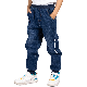 Custom Fashion Baby Children Casual Blue Regular Fit Denim Kids Jeans