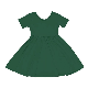  Children Clothes Sustainable Short Sleeve Twirl Dress Kids Wear