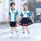  Customized Primary School Long Sleeve Uniforms Children Uniforms