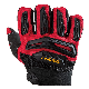  Custom Protection Cut Resistant Mechanic Work Gloves with Velcro Tightening Cuff