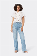  Women Light Blue Straight Fit Full Length New Fashion Ladies Denim Jeans