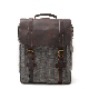 Vintage Men′ S Canvas Backpack Casual Men′ S Bag