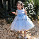  Kids Wedding Dress Baby Wear Puffy Girls Party Garment Ball Gown Princess Frock Flowers
