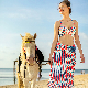  Custom Fashion Beach Dress Women Beachwear Bathing Suit Cover UPS