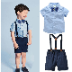  British Gentleman′s Clothing Summer Cotton Clothing Suit