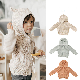 OEM Factory Custom Kids Girl Boy Hooded Knitted Sweaters Cardigan