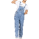  Custom Fashion Blue Suspenders Pants Casual Children Jeans