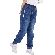  Custom Children Girl Clothing Denim Elastic Waist Elastic Kids Jeans