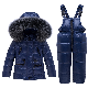  Winter Children Ski Suit Baby Boy Girl Clothing Set Warm Puffer Down Jacket and Pants