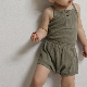  OEM Custom Summer Kid Baby Knitted Pullover Vest Shorts Set