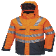  Custom Adult Winter Coverall Reflective Outerwear Safety Jacket Orange Waterproof Workwear