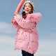 New Kids Design Long Style Clothes Warm Winter Girls Coats