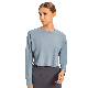  Xsunwing Custom Women Long Sleeve Yoga Tops Sports Gym Wear Wholesale Girls Sports Workout Fitness Yoga T Shirt