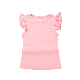  Custom Blank Thick Fabric Combed Cotton Toddler Girl Angel Sleeve T Shirts