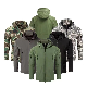  Custom Printed Men Boy Outdoor Waterproof Fleece Softshell Winter Camouflage Hoodie Coat Outwear Jacket Camo Jacket 100% Polyester