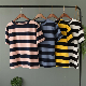  Lady′ S T-Shirt with Logo Use Yarn Dyed Fabric Women′s Girls Stock Plain Custom Shirts Womens Printing Blank 100% Cotton T Shirt
