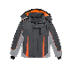  Custom Design Outdoor Windproof Boys Sport Ski Jacket with Hoody