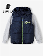  New Arrival Kids Children Fashion Custom Boy 2-in-1 Jacket with Detachable Sleeve