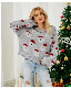  Rts Fall Winter Children Clothes Toddler Pullover Cartoon Sweaters Knitted Christmas Sweater for Kids