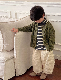  Autumn Korean Children′s Clothing Variegated Personality Trendy Cool Cardigan Sweater Baby Fashionable