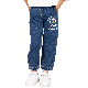 Custom Cute Girl Logo Printing Design Casual Jogger Children Kids Jeans