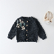  Children Baby Sweater Fashion Petals Collar Knitted Cardigan Jacket Baby Sweater Coat Girls Cardigan Autumn Winter Sweaters