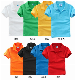 Cotton Made Child Summer Polo Shirt Turndown Collar Customize Logo Shirt