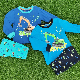  Night Suits Girl Pajamas Kids Sleepwear Set Home Wear Clothes Set Pajamas for Children with Cartoon Patterns