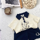Children Summer Casual Cartoon Print Cute Short Sleeve Shirt Kids Suit