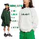  OEM Children Apparel Wholesale Good Quality 305g Heavy 100 Organic Cotton Plain Oversized Long Sleeve Custom Graphic Designer Blank Tee Shirt