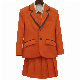 School Uniform Blazer with Dress Pleated Skirt School Blazer Set