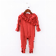  Solid Color Unisex Baby Clothes Set Pajamas O-Neck Long Sleeve Autumn Romper