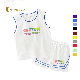  Factory Wholesale Customized Logo Kids Clothing Sets 100% Cotton Boys Basketball Clothing Sets