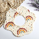  Organic Baby Unisex Floral Teething Newborn Bibs Bandana for Baby Girl, Boy