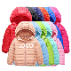  2021 New Fashion Winter Children Solid Color Long Sleeve Coats Little Girls Jacket Bubble Coat Puffer with Padded Puffer Kids Jackets