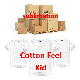 Sublimation Shirts 100% Polyester Us Warehouse Kids Blank Tshirt Toddler Sublimation Tshirt