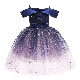  Latest Children Girls Casual Wear Princess Party Sequin Dresses