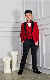  Suits for Boys Kids Summer Tuxedo Outfit Short Sleeve Formal Dress