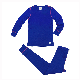  100% Merino Wool Children′s Blue Thermal Underwear for Winter