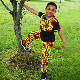  Shenbolen African Boy Summer Casual Long Pants T-Shirt Suit